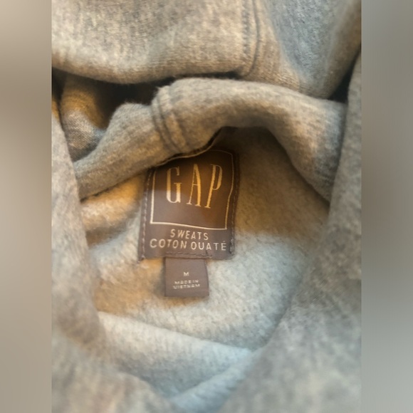 Gap Vintage Soft Pullover Hoodie Grey Size Medium 2020 - Picture 2 of 3